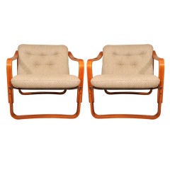 Pair of Alvar Aalto Club Chairs